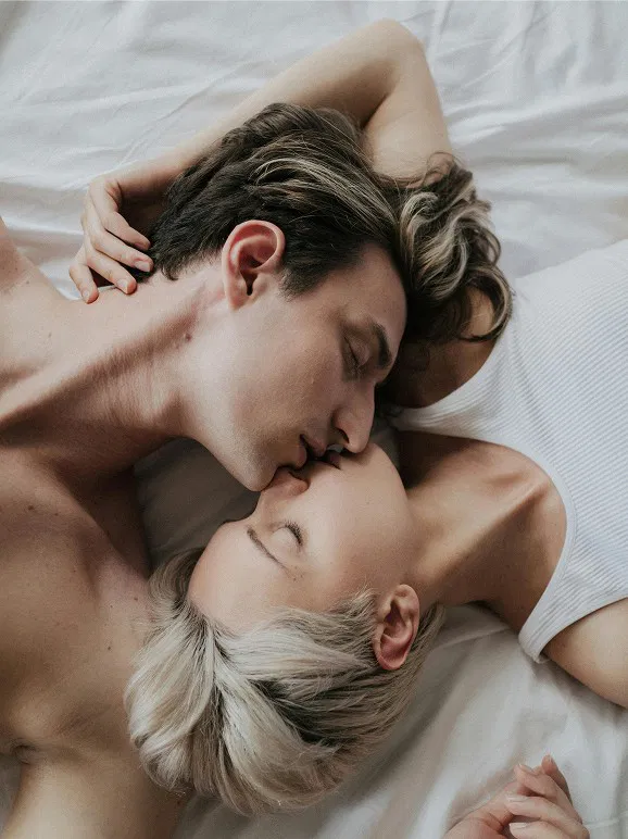 Intimate couple portrait